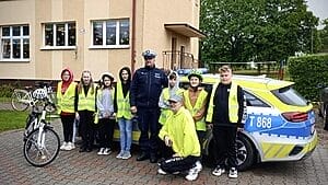 Gmina Grunwald: Karta rowerowa zdobyta! Uczniowie ze Szczepankowa zdali egzamin 15 Karta Rowerowa W Szczepankowie W Gminie Grunwald