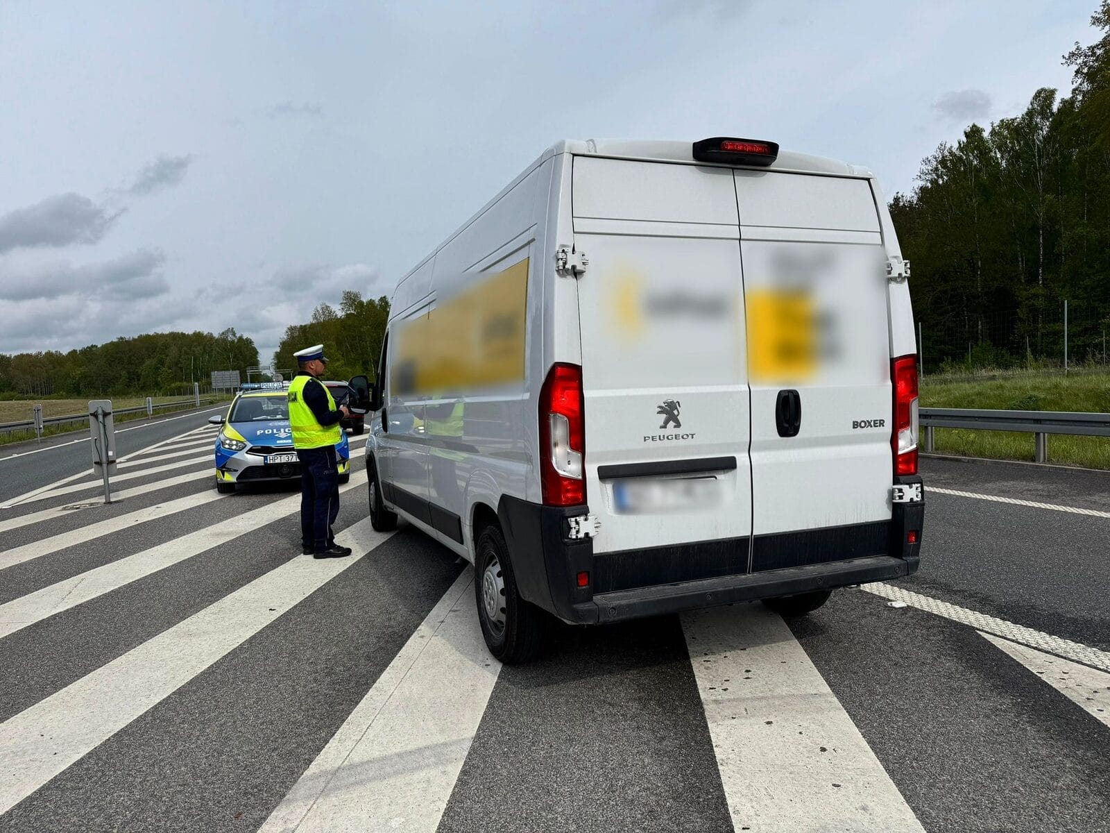 Działania Pod Kryptonimem Kurier Prowadziła Ostródzka Drogówka.