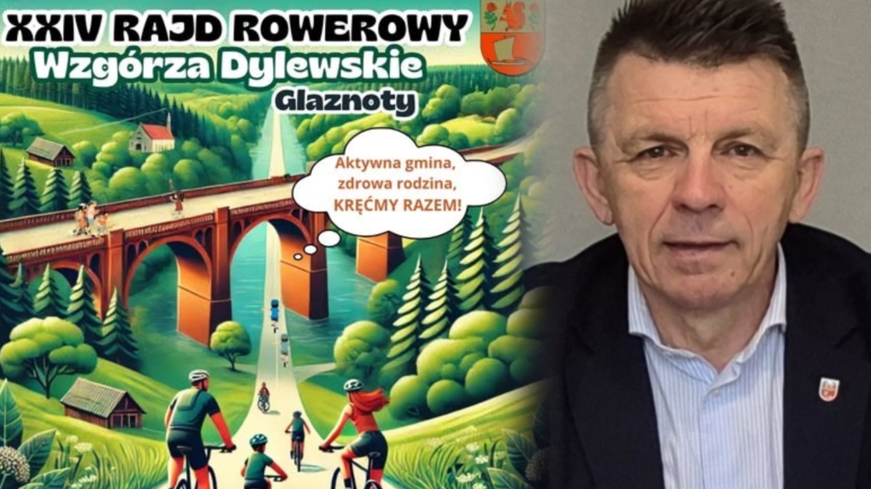 Jeden rower - ponad 600 uczestników. W sobotę Rajd na Wzgórza Dylewskie 1 Rajd Rowerowy Na Wzgórza Dylewskie - Edycja 2025.