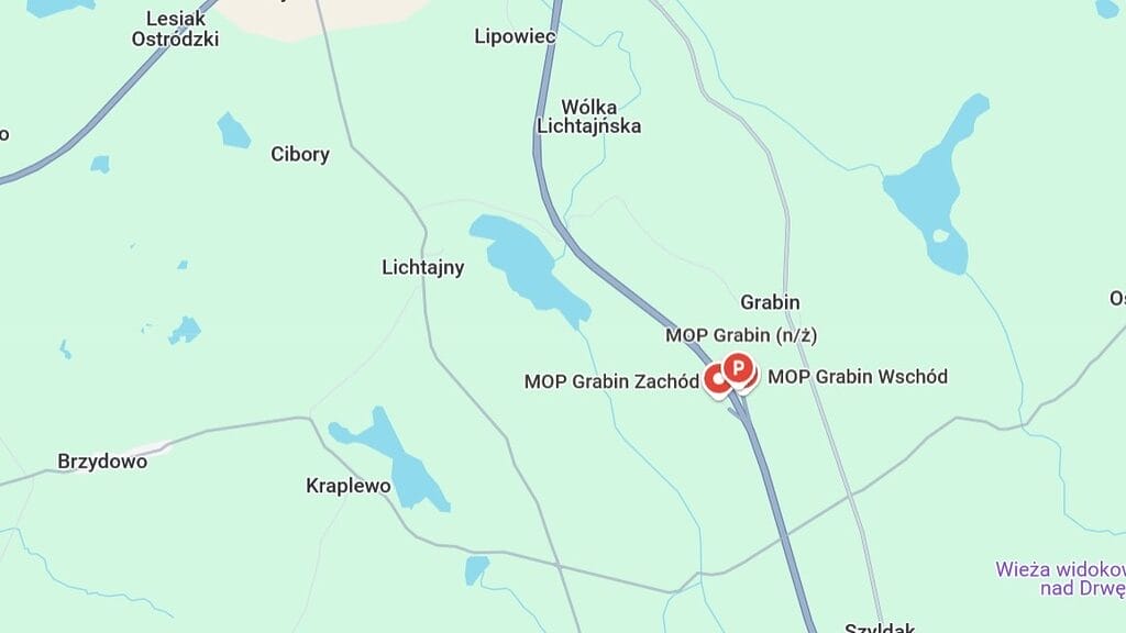 Wypadek na drodze ekspresowej S7