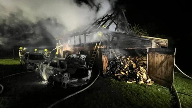 Podpalacz z Dziadyku zatrzymany – szczegóły głośnego pożaru w gminie Ostróda 22 podpalacz z Dziadyku