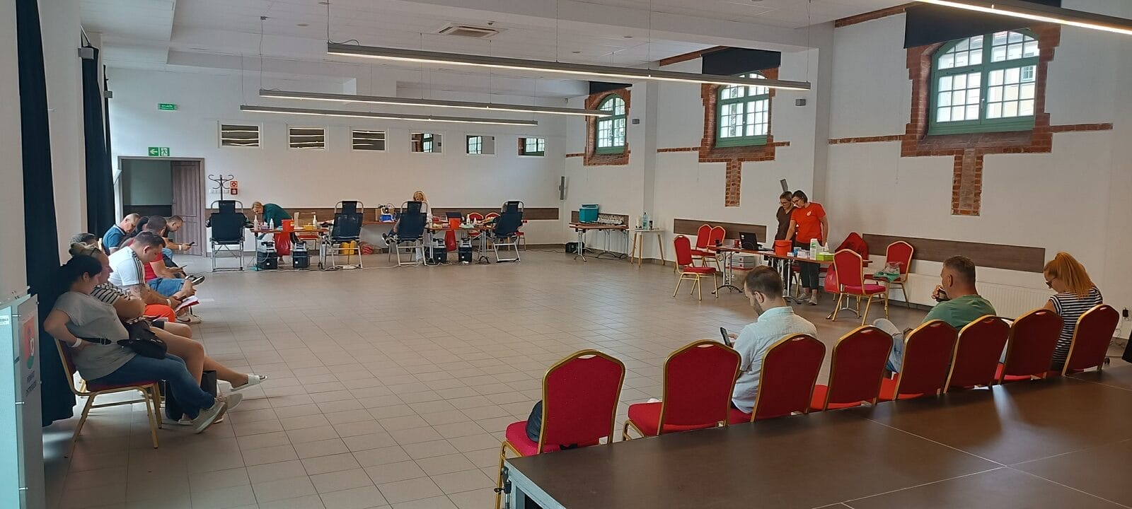 Krwiodawcy Nie Zawiedli! Wczoraj (23.06) Odbyła Się Największa W Tym Roku Akcja Krwiodawstwa W Ostródzie.