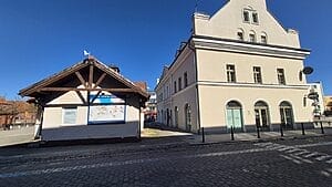 Ostróda: Sprzedaż grzybka na placu 1000-lecia - jest decyzja radnych! 14 Sprzedaż Grzybka Na Placu 1000-Lecia. Jest Decyzja Rady Miasta!