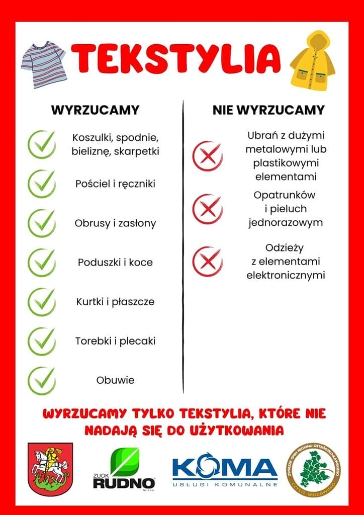 TESTOWE POJEMNIKI NA TEKSTYLIA