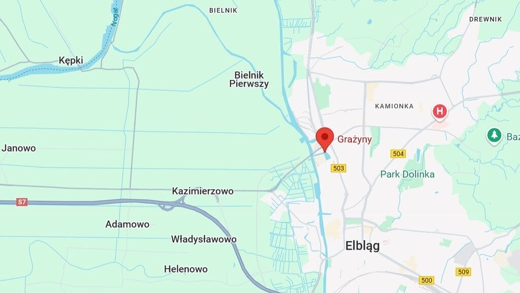 Śmierć w Kanale Elbląskim.