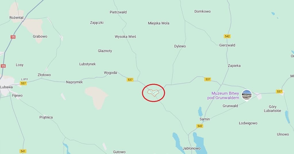 Wypadek w Marwałdzie. Zderzenie ciężarówki z osobówką 14 Wypadek W Marwałdzie Na Drodze Wojewódzkiej.