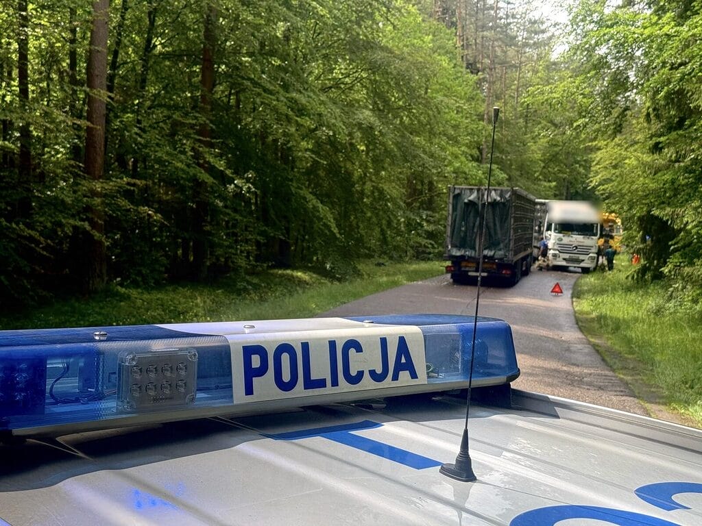 Niebezpieczny czwartek na drogach powiatu ostródzkiego