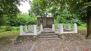 500 lat Reformacji w Ostródzie: nazwanie Ronda Reformacji i odsłonięcie pamiątkowej tablicy 37 500 Lat Reformacji Ostroda Rondo Tablica Gizewiusz 23