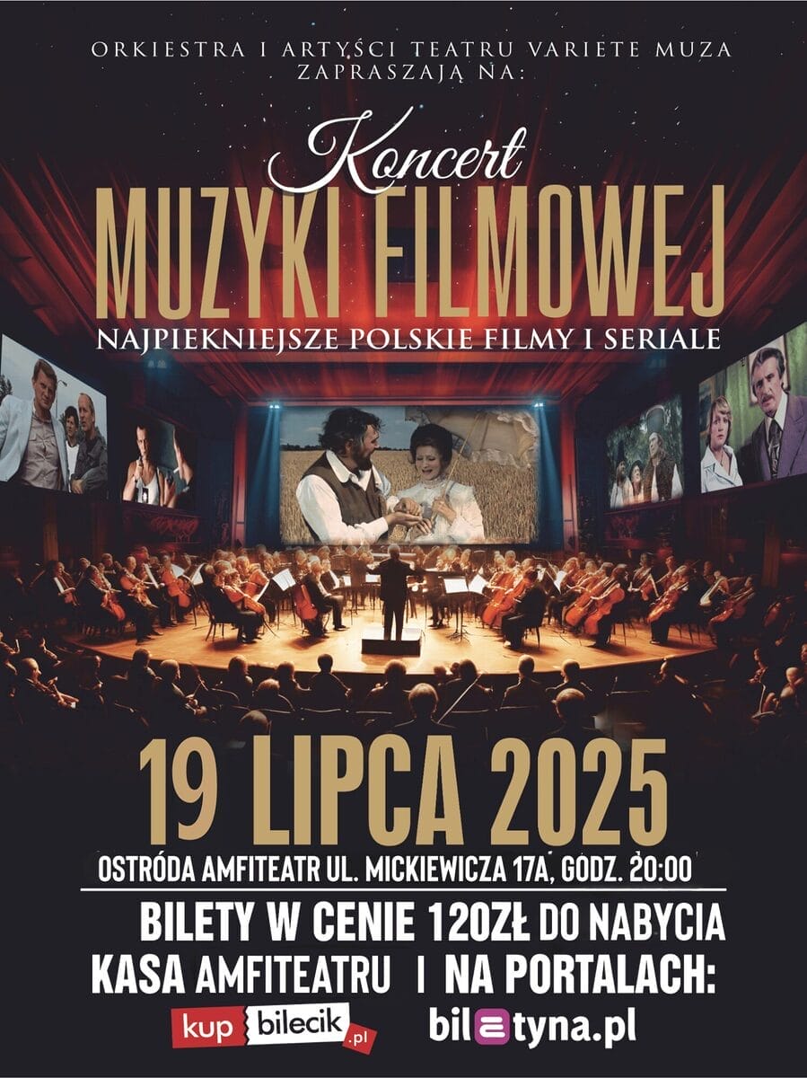Wydarzenia w Ostródzie w ten weekend: cztery dni muzycznych emocji nad jeziorem 4 Wydarzenia W Ostródzie
