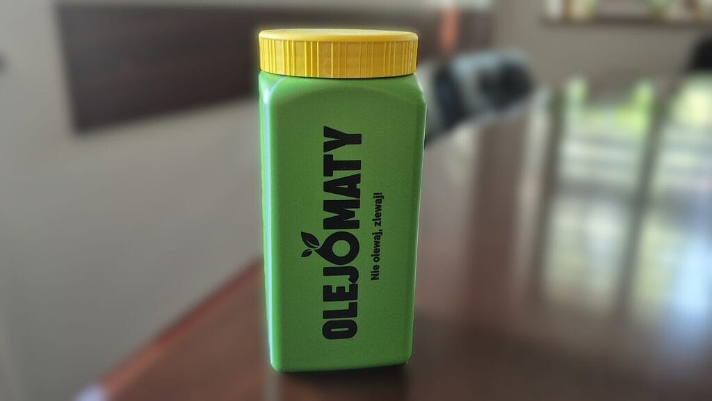 Olejomat W Ostródzie. Do Takich Butelek Niebawem Zbierzemy Zużyte Tłuszcze Płynne. 