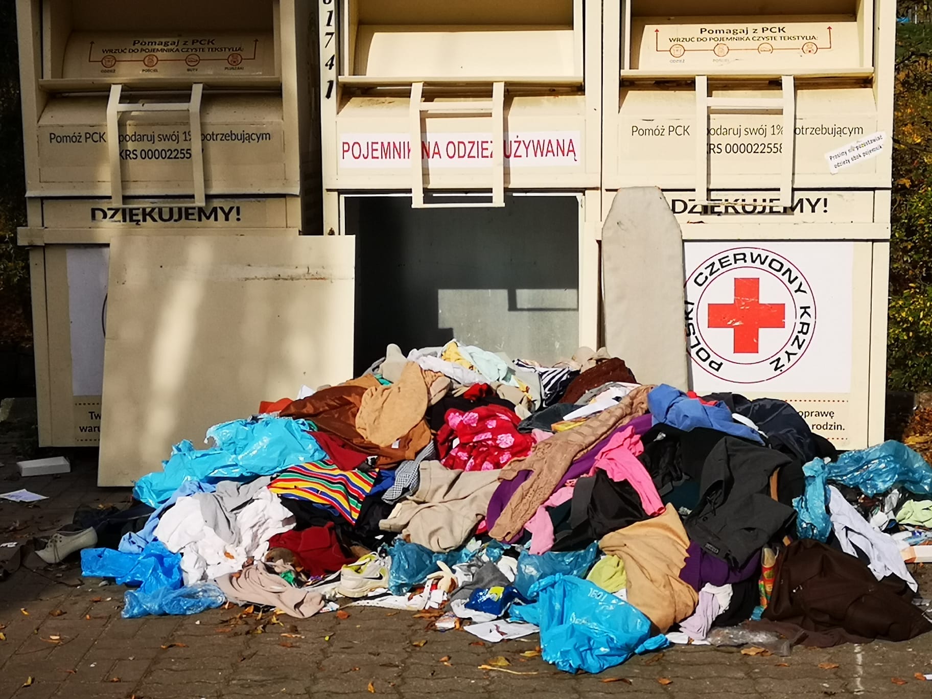 Kontenery Pck Znikają Z Ostródy. Znamy Powody Takiej Deyczji.