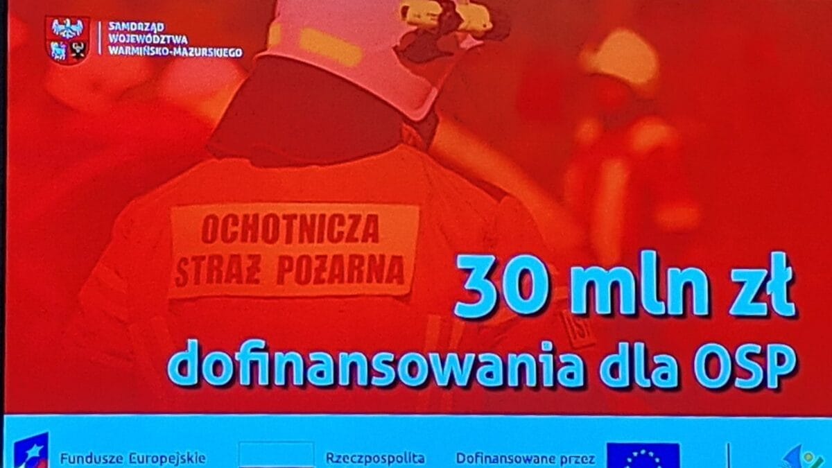 Osp - Uroczystość Podpisania Umów O Dofinansowanie Dla Osp W Urzędzie Marszałkowskim
