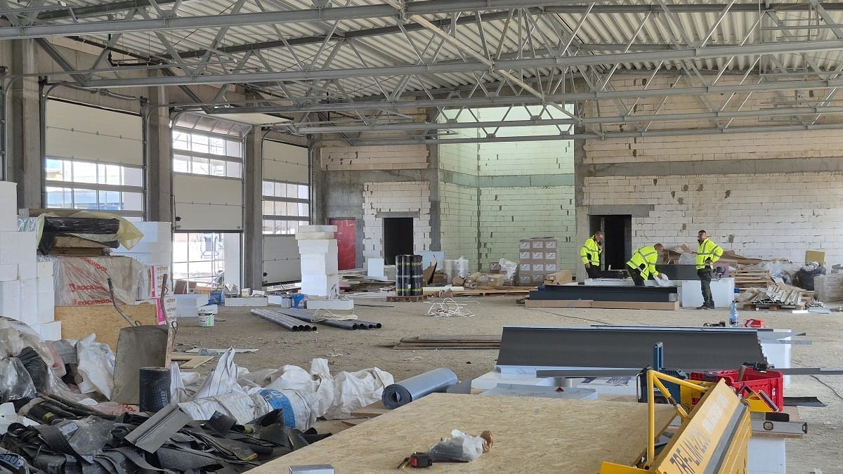 Komenda PSP na wypasie. Byliśmy na strażackiej budowie w Górce 1 Komenda Psp Na Wypasie. Byliśmy Na Strażackiej Budowie W Górce.