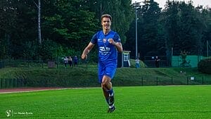 W Biskupcu Trójkolorowi Zagrają O Coś Więcej Niż Komplet Punktów. Jakub Pieczarka Ostatnio Nie Zagrał I To Ewidentnie Miało Wpływ Na Formę Sokoła, Fot. Maciej Żynda