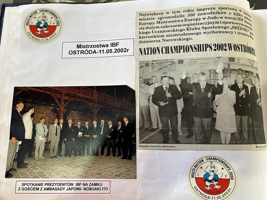 WYWIAD: Włodzimierz Narewski: "Judo to nie jest brutalny sport" 3 Do Ostródy Dzięki Narewskiemu Przyjechał M.in. Przedstawiciel Japońskiej Ambasady Nobuaki Ito