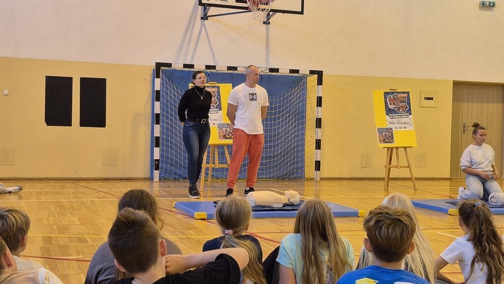 Europejski Dzień Przywracania Czynności Serca W Ostródzie. Uczniowie Sp5 Uczyli Się Nieść Pomoc