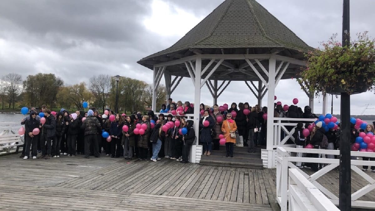 Marsz Różowej Wstążki W Ostródzie