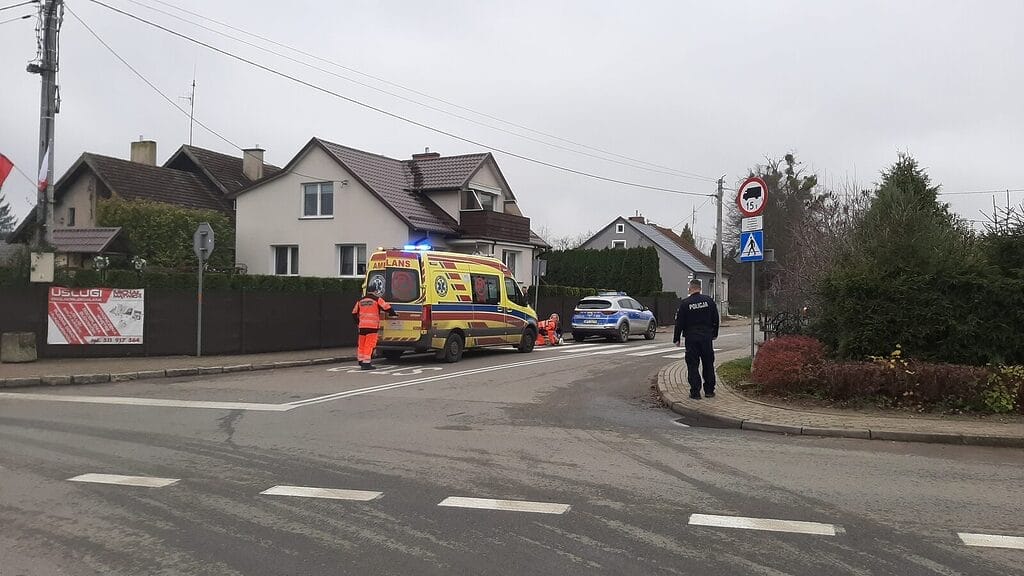 Wypadek Na Motorowerze Elektrycznym W Miłomłynie.