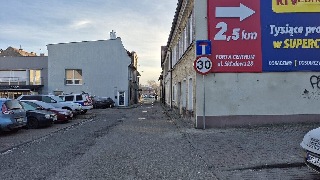 Ulica Reymonta W Ostródzie Zaślepiona. &Quot;Za Wąsko&Quot;