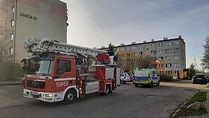 Czujka tlenku węgla włączyła się w mieszkaniu na ulicy Jaracza 86 Czujka Tlenku Węgla Włączyła Się W Mieszkaniu Na Ulicy Jaracza