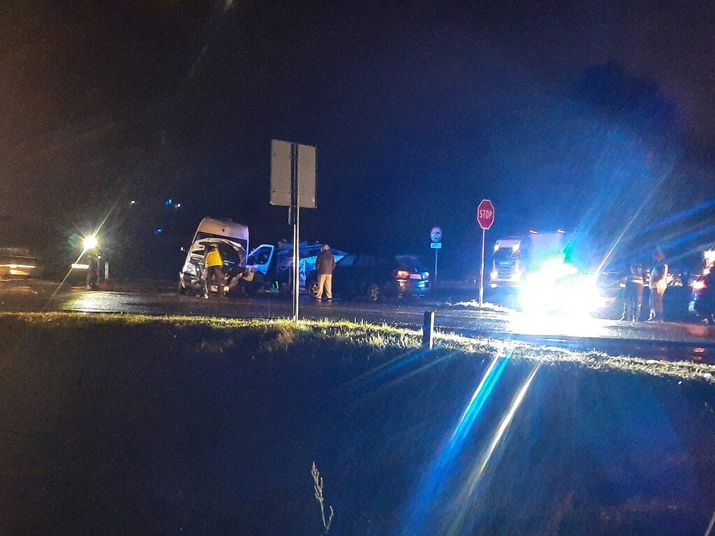 Karambol na krajowej 16 pod Ostródą. Zderzyły się 4 pojazdy! 3 Karambol Na Krajowej 16 Pod Ostródą. Zderzyły Się 4 Pojazdy! - Zdjęcia