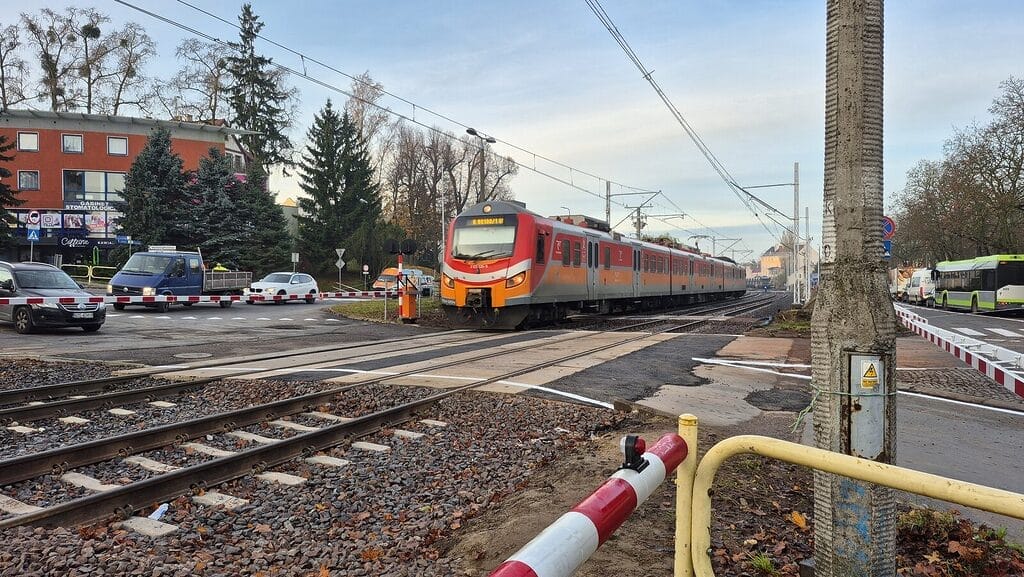 Przejazd Kolejowo-Drogowy W Ostródzie Otwarty. Wiosną Poprawki! 