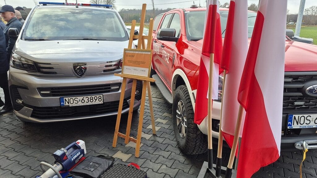 Nowy Sprzęt Dla Strażaków Psp Ostróda. 