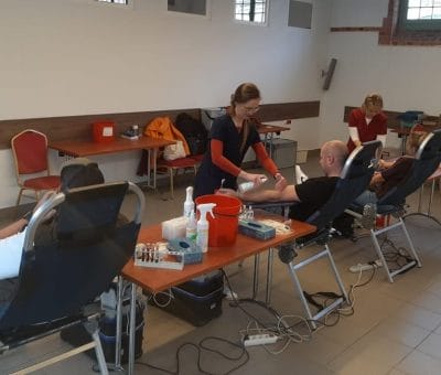 To był dobry rok! Krwiodawcy z powiatu ostródzkiego oddali ponad 360 litrów krwi!