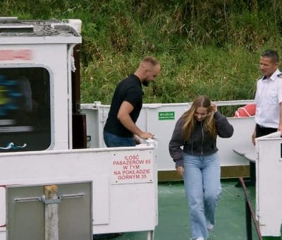 Finał programu Rolnik Szuka Żony na statku Ostróda.